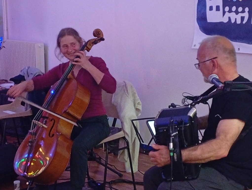 Le duo lors d'un bal
